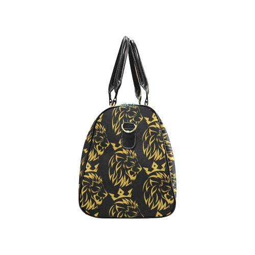Freeman Empire Leather Duffle Bag (Black) New Waterproof Travel Bag/Large (Model 1639)