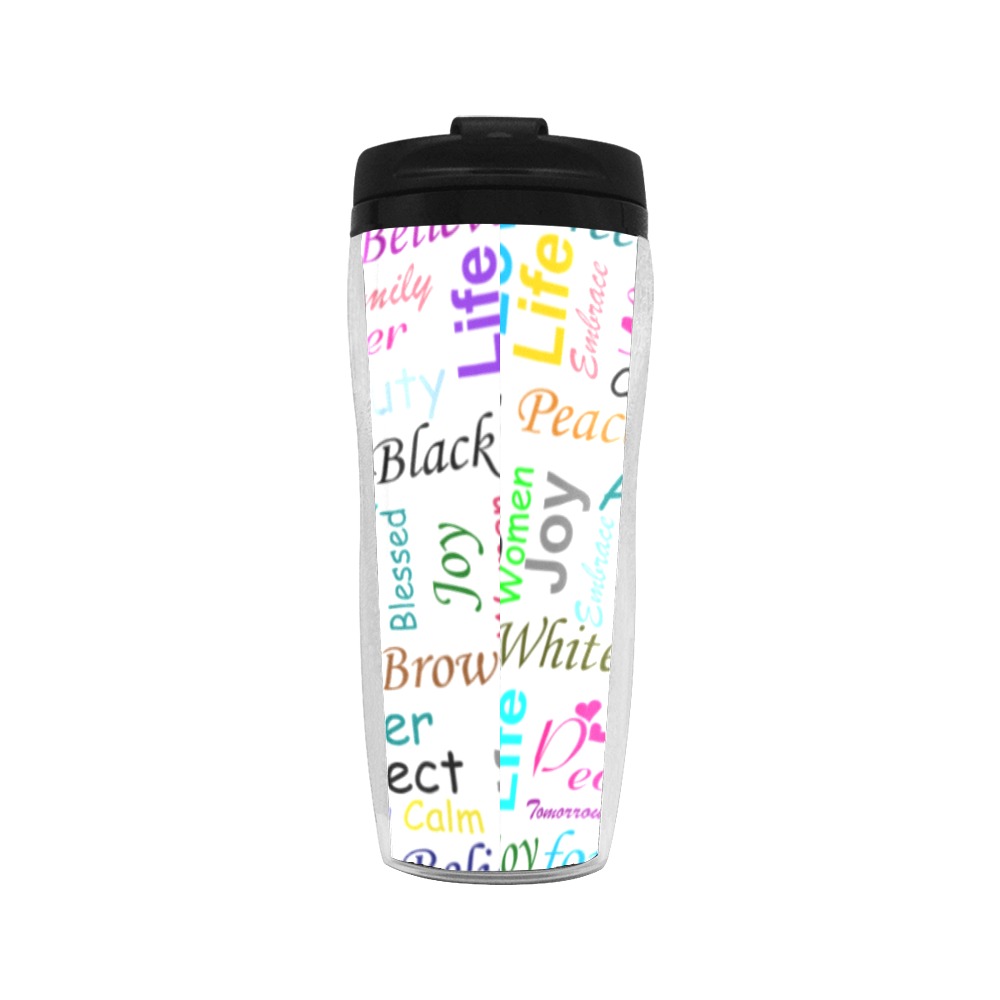 Words of Life and Love Reusable Coffee Cup (11.8oz)