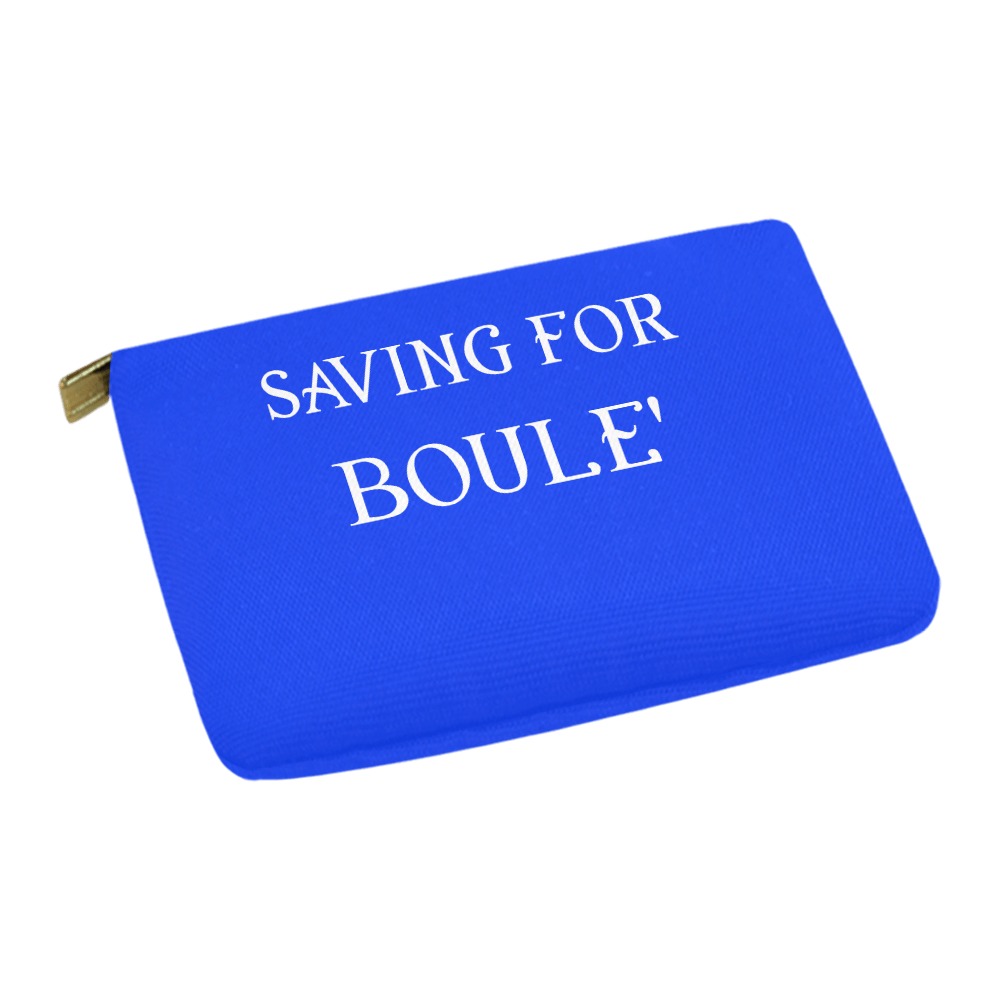 SAVING FOR BOULE BAG Carry-All Pouch 12.5''x8.5''