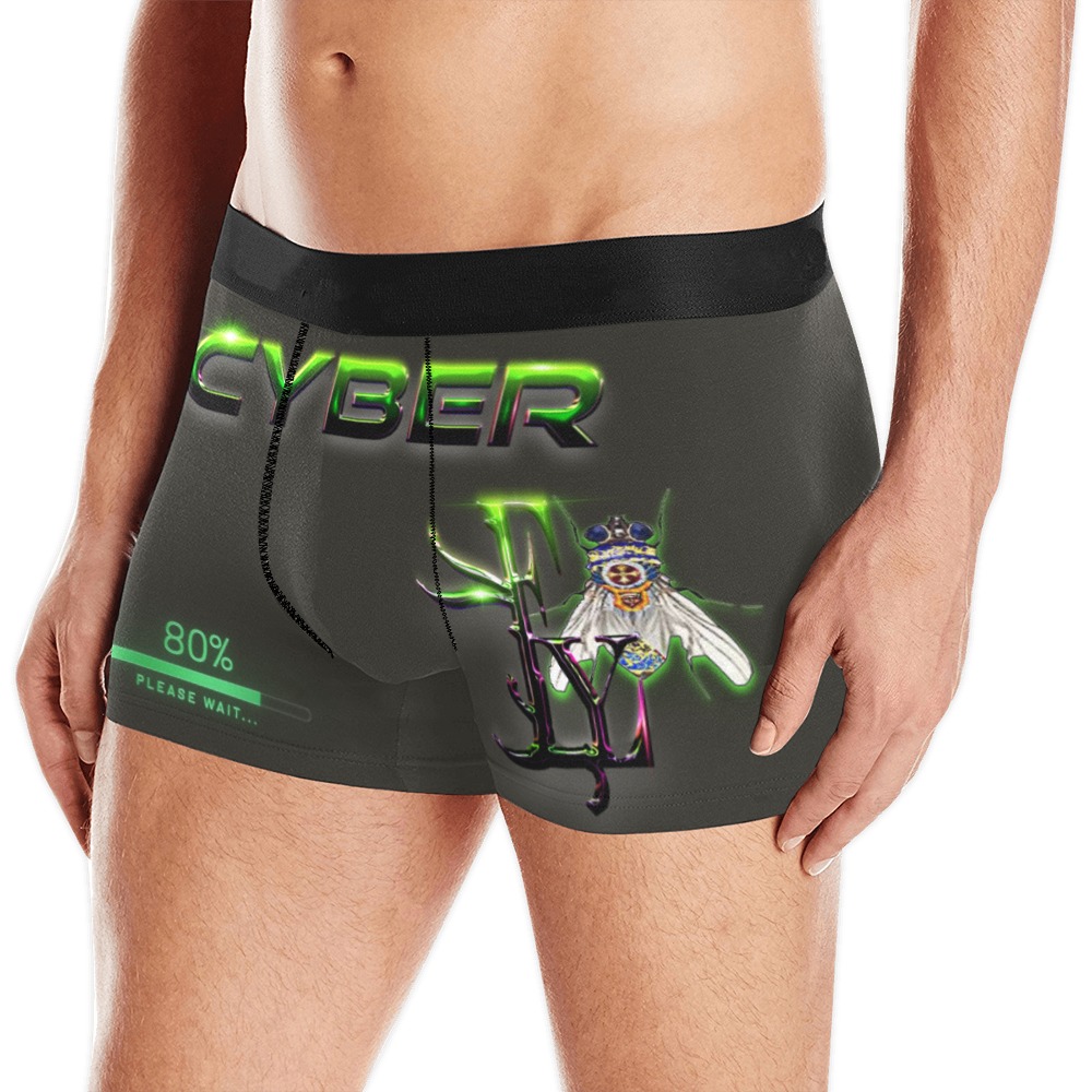 Cyber Collectable Fly Men's All Over Print Boxer Briefs (Model L10)