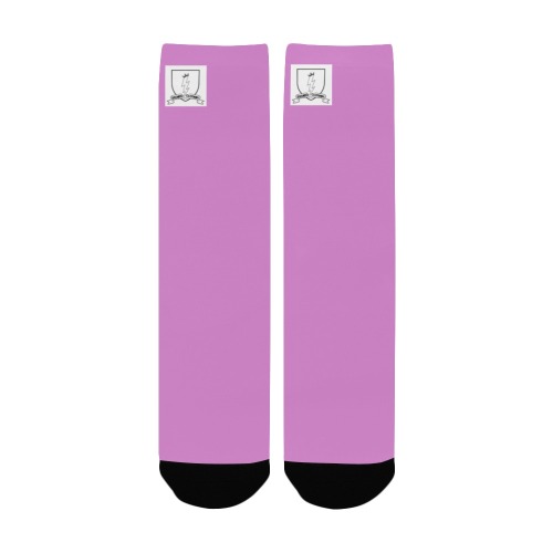 DIONIO Clothing - Women's Pink Socks Women's Custom Socks