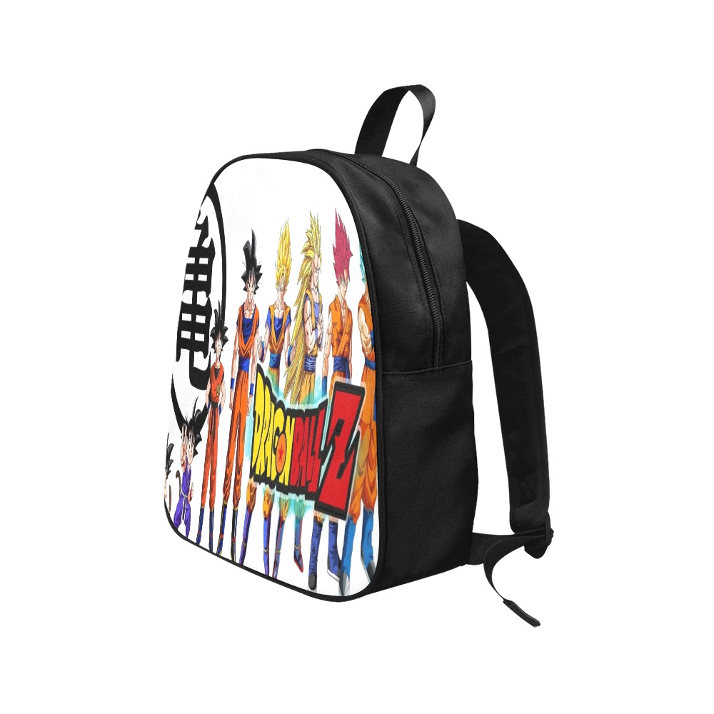 Dragonball 2 Fabric School Backpack (Model 1682) (Medium)