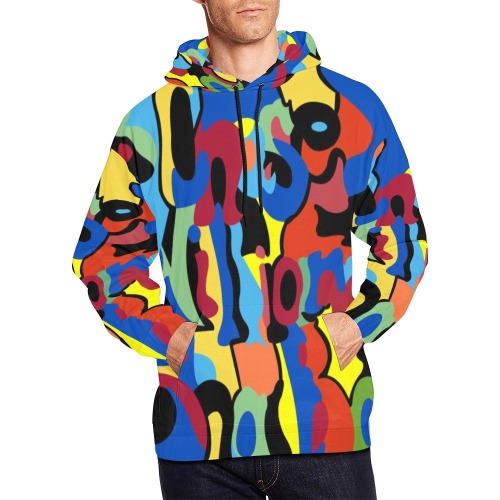 bchase_w All Over Print Hoodie for Men (USA Size) (Model H13)
