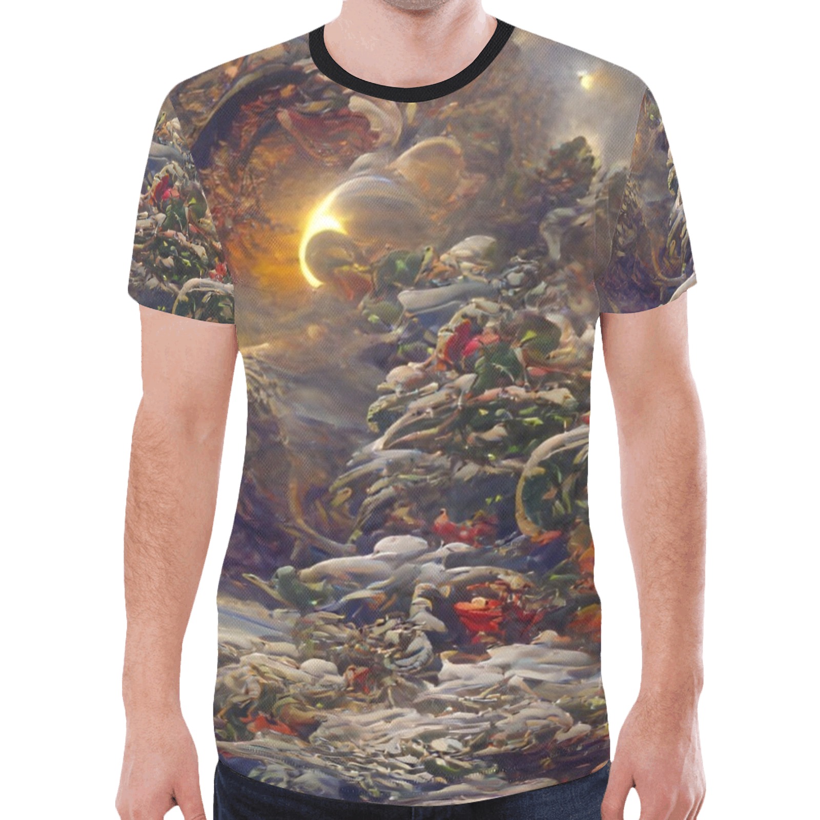 Christmas 001 New All Over Print T-shirt for Men (Model T45)