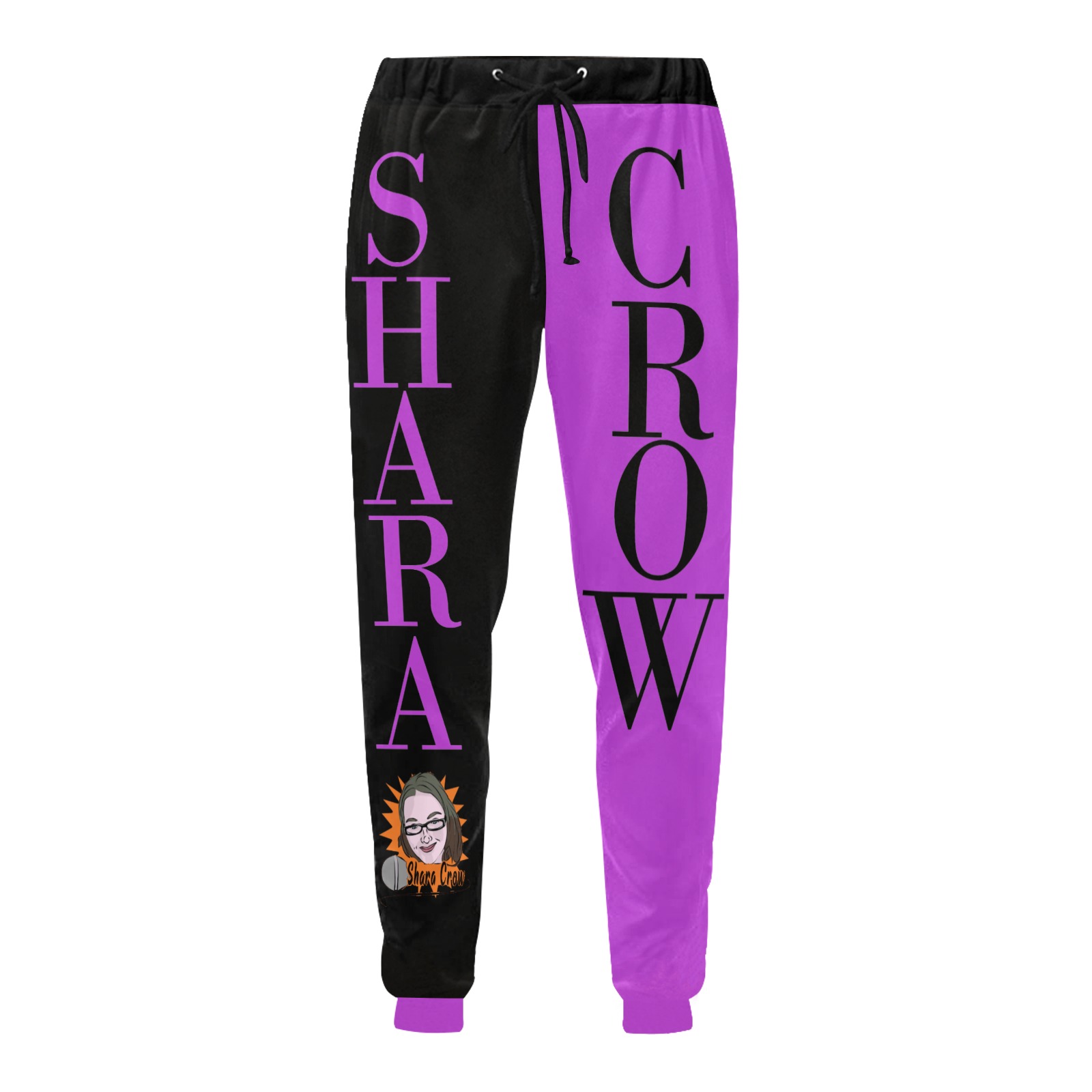 Shara Crow Unisex Casual Sweatpants (Model L11)