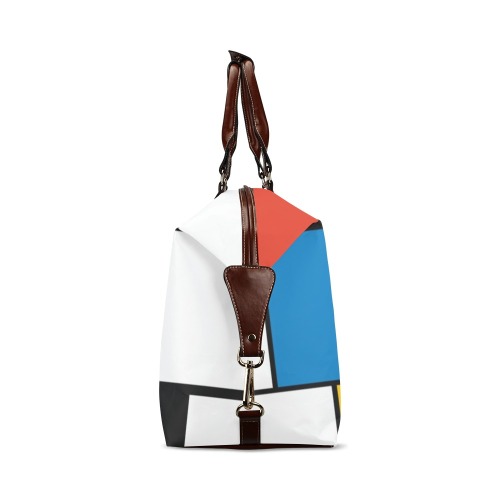 Mondrian De Stijl Modern Classic Travel Bag (Model 1643) Remake