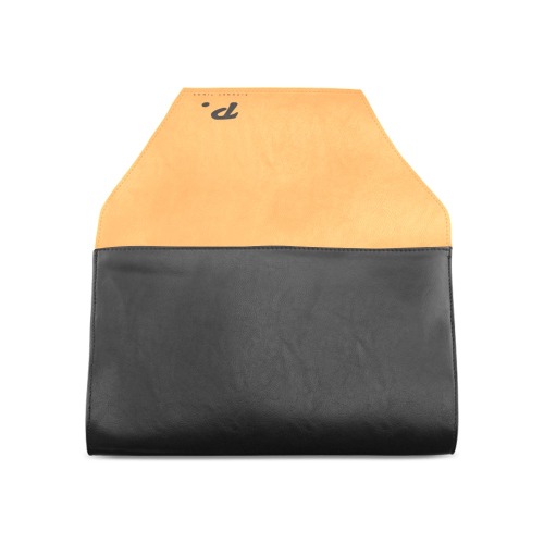 Pickney Tings Clutch Orange Clutch Bag (Model 1630)