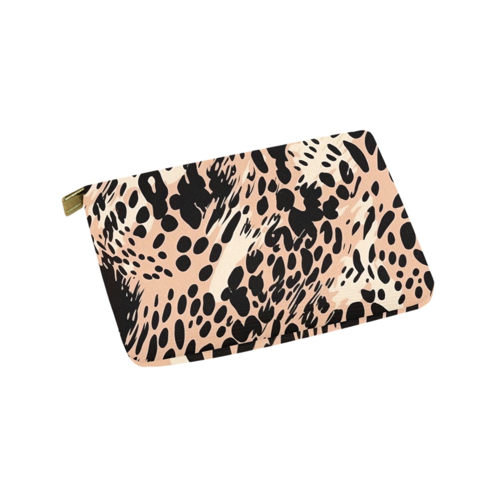 Animal-skin-print_AB95 Carry-All Pouch 9.5''x6''