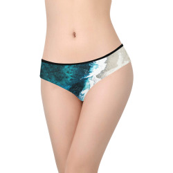 Ocean And Beach Women's Hipster Panties (Model L33)