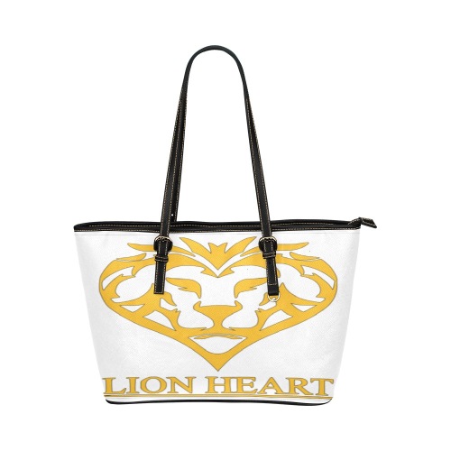 Lion and Mack Leather Tote Bag/Large (Model 1651)