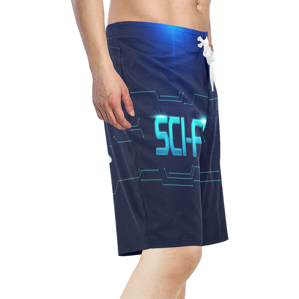 Sci Fi Collectable Fly Men's All Over Print Board Shorts (Model L16)