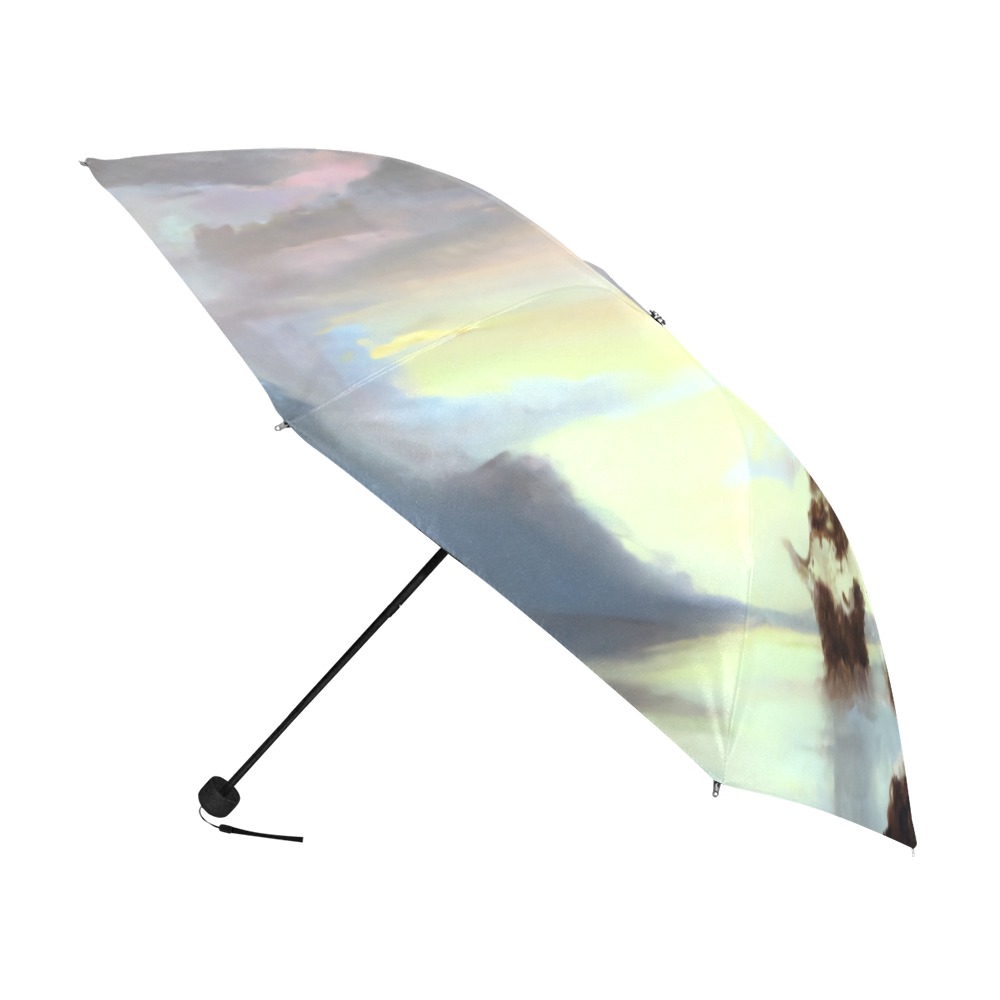 Romantic Lagoon 3 Anti-UV Foldable Umbrella (U08)