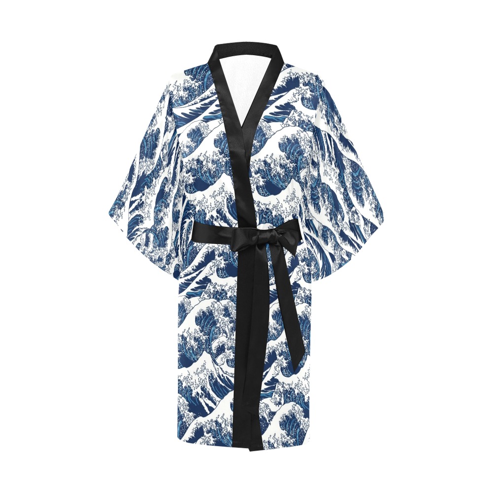OCEAN WAVES Kimono Robe