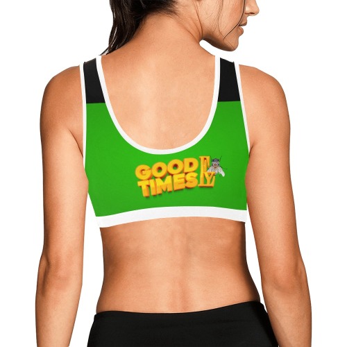 Good Times Collectable Fly Women's All Over Print Sports Bra (Model T52)