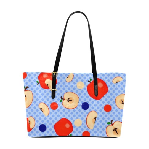 Apple a day Euramerican Tote Bag/Large (Model 1656)