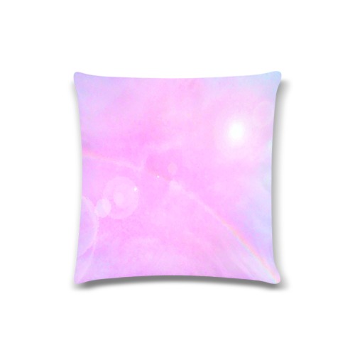 Rainbow Dreams Custom Zippered Pillow Case 16"x16"(Twin Sides)
