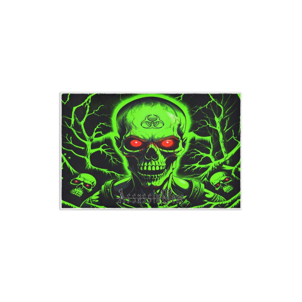 toxic zombie biohazard Rug Area Rug 2'7"x 1'8‘’