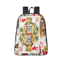 KINGS Fabric School Backpack (Model 1682) (Large)