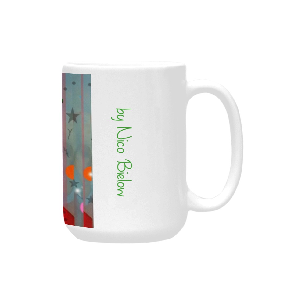 Hallelujah Christmas by Nico Bielow Custom Ceramic Mug (15OZ)