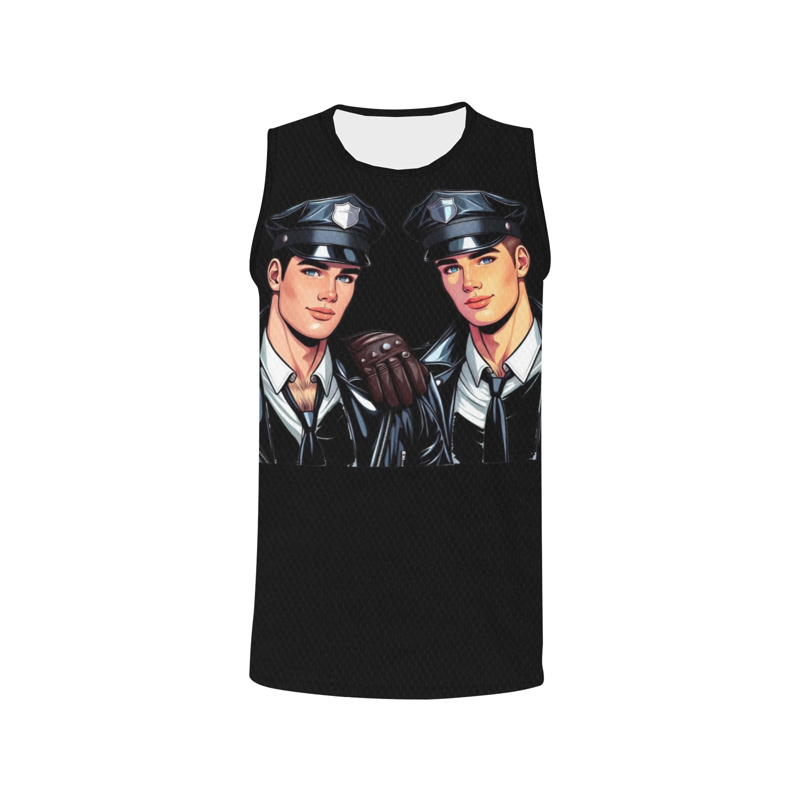 Cops by Fetishworld All Over Print Basketball Jersey