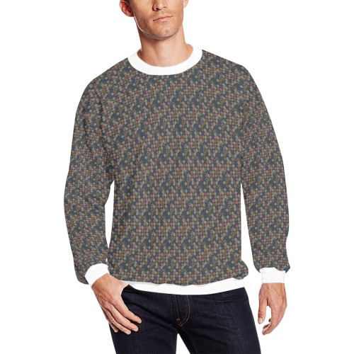 digitaldesign All Over Print Crewneck Sweatshirt for Men (Model H18)