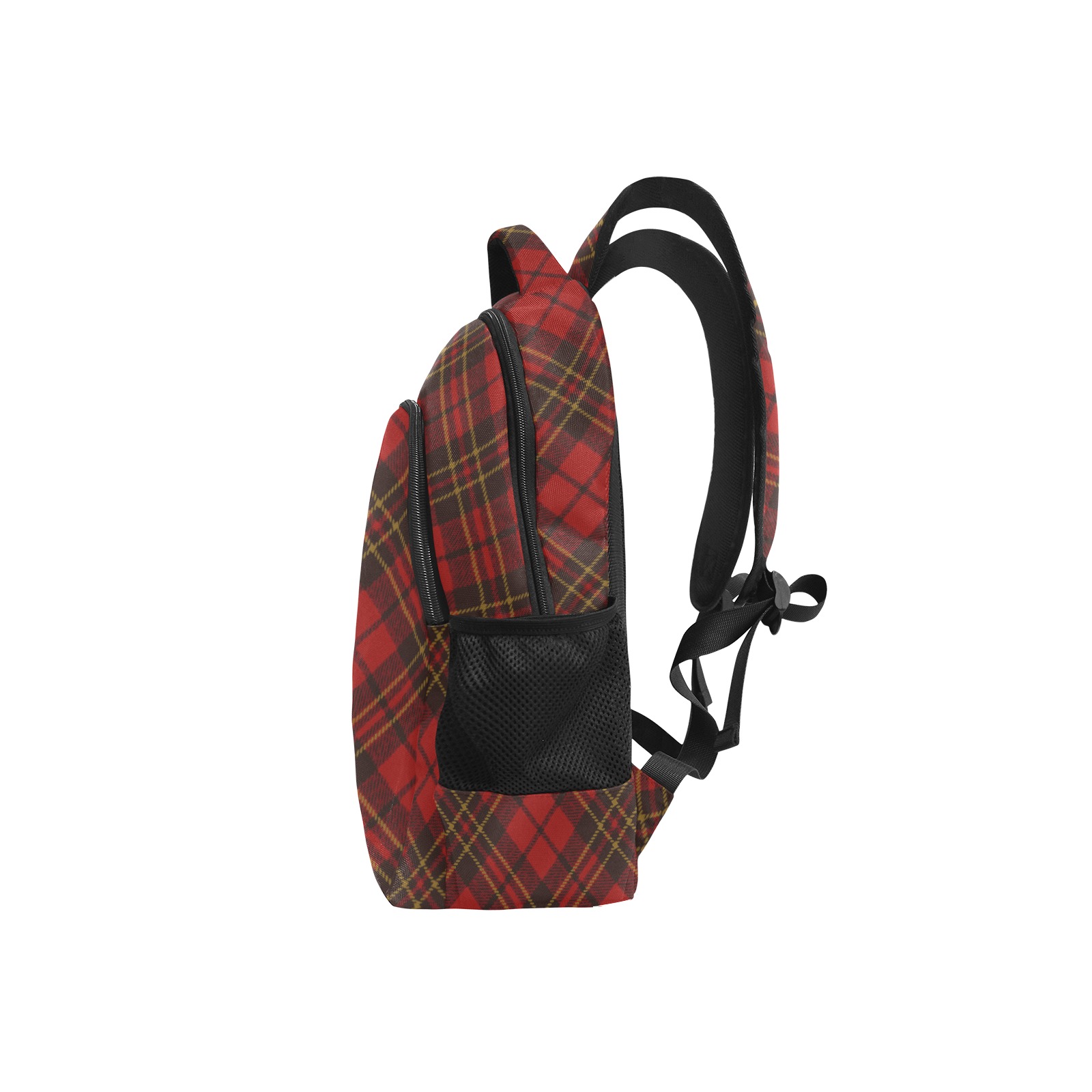 Red tartan plaid winter Christmas pattern holidays Multifunctional Backpack (Model 1731)