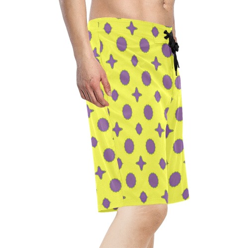 YCCp Men's All Over Print Board Shorts (Model L16)