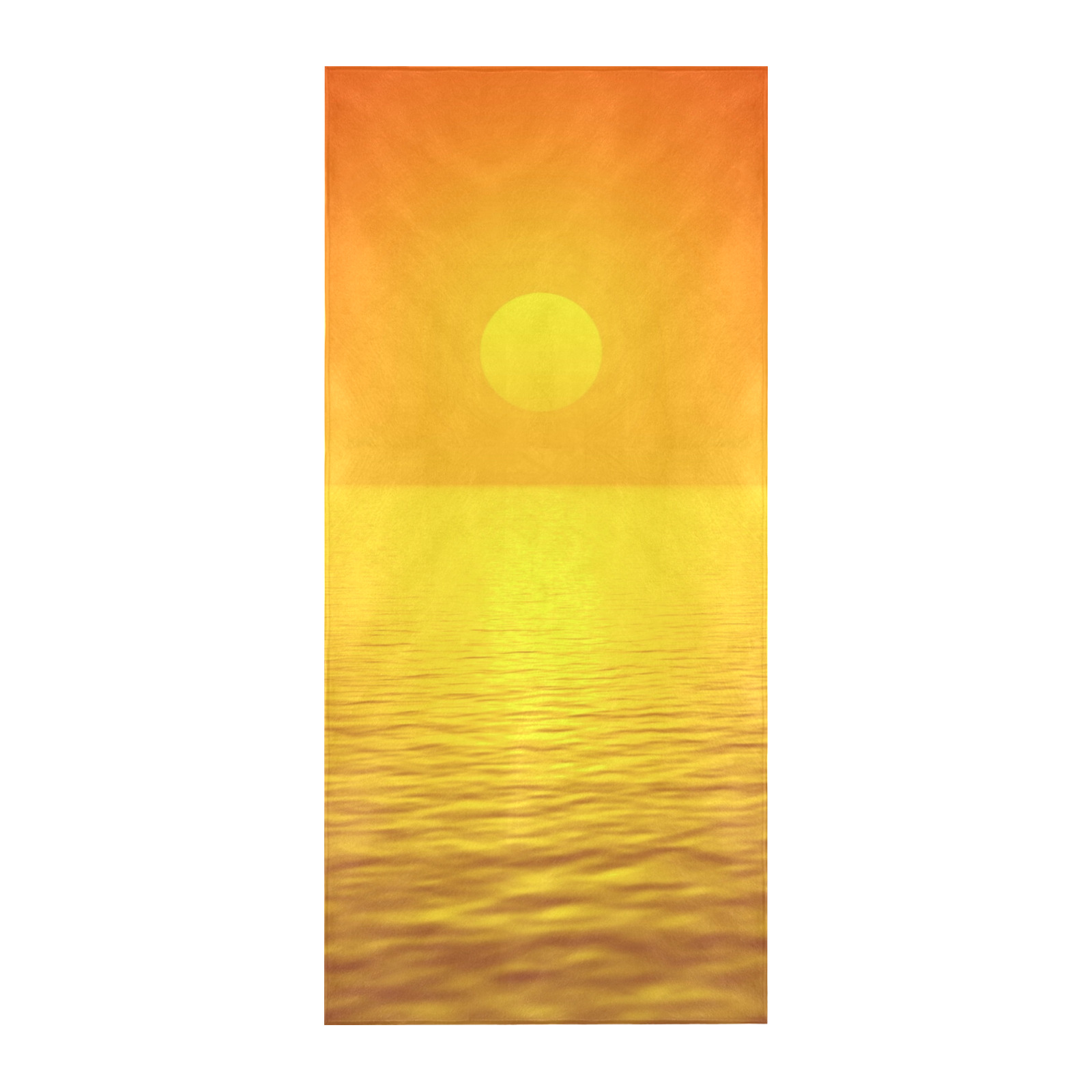 Sunset Reflection Beach Towel 32"x 71"