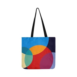 Circle Abstract Reusable Shopping Bag Model 1660 (Two sides)