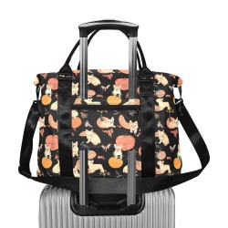 Puppies in the peaches B-02 Large Capacity Duffle Bag (Model 1715)