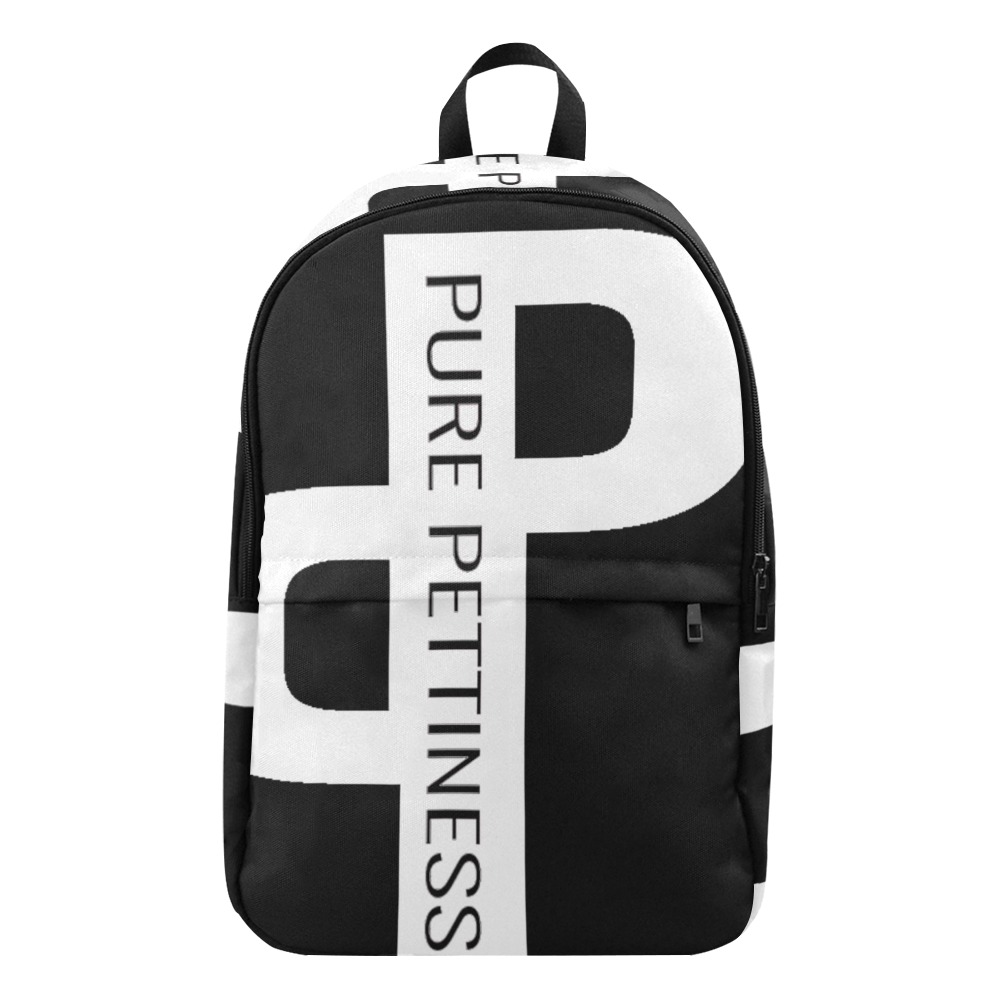 whitepurepettiness Fabric Backpack for Adult (Model 1659)