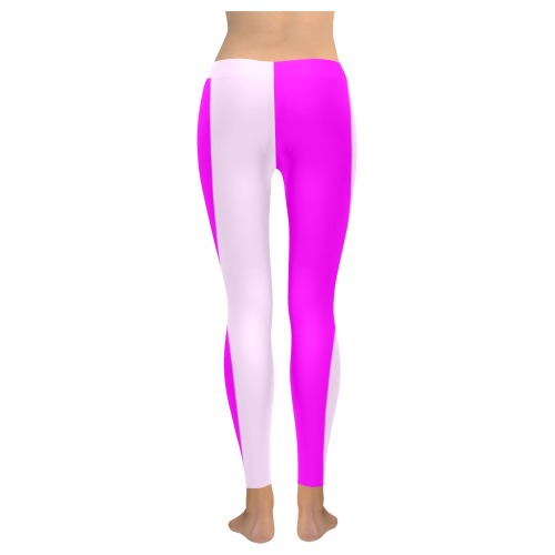 pinkhalf Women's Low Rise Leggings (Invisible Stitch) (Model L05)
