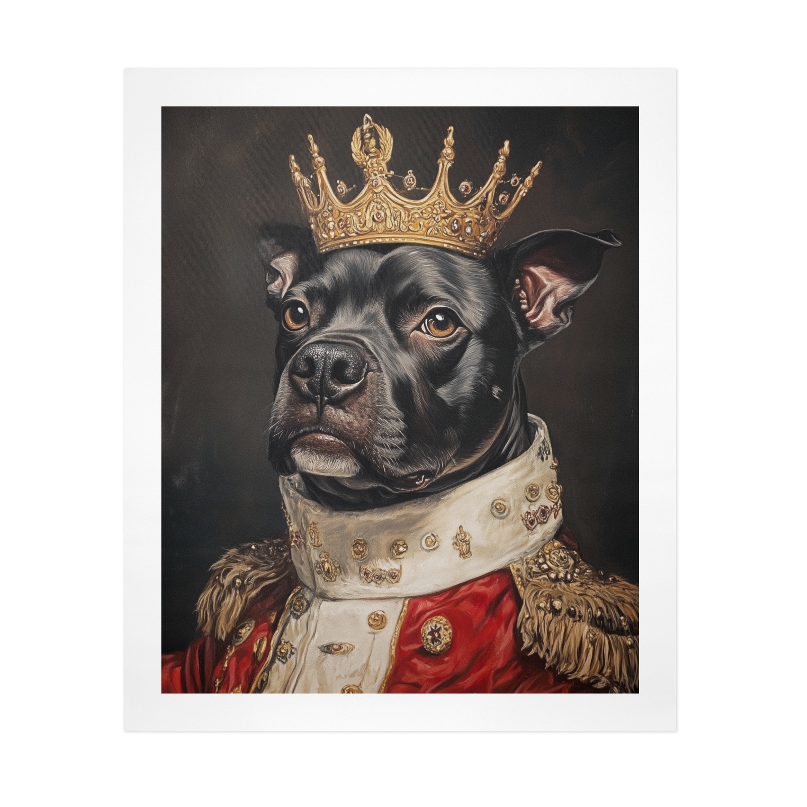 King George lll Vogue Art Print 20"x24"