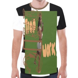 Trap Work New All Over Print T-shirt for Men (Model T45)