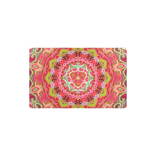 russian mandala 25 Kitchen Mat 32"x20"