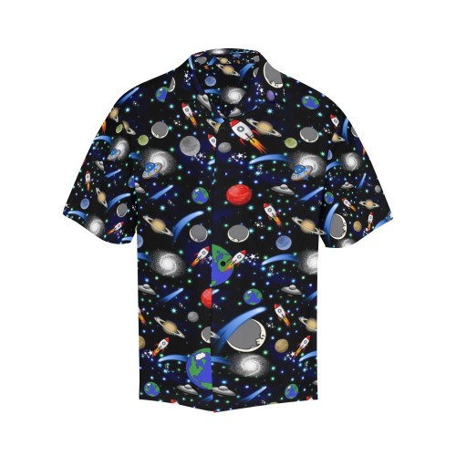 Galaxy Universe Hawaiian Shirt (Model T58)