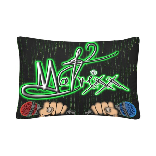 MaTrixx Pillow Case Custom Pillow Case 20"x 30" (One Side) (Set of 2)