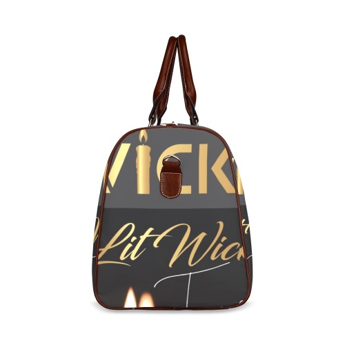 Lit Wicks Bag corrected Waterproof Travel Bag/Large (Model 1639)