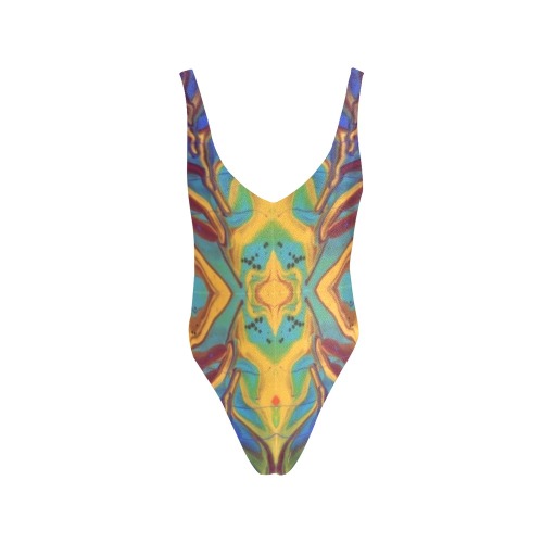 2022 Sexy Low Back One-Piece Swimsuit (Model S09)
