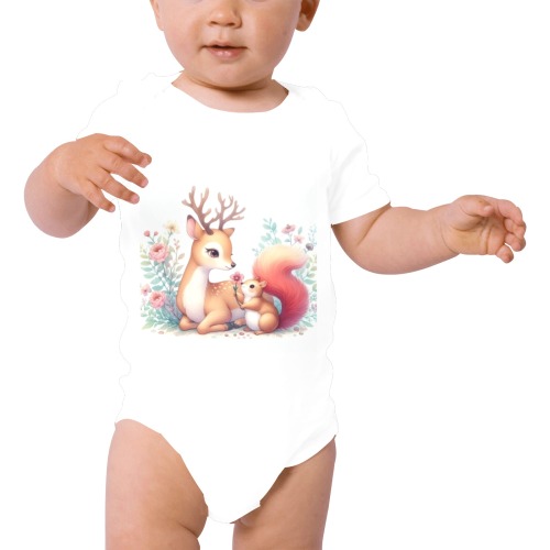 Storybook Woodland Babies Deer And Chipmunk