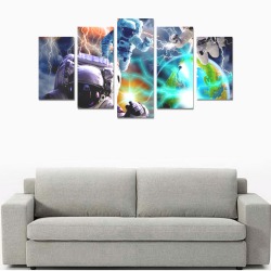 LIGHTNING 4 ASTRONAUT Canvas Print Sets A (No Frame)