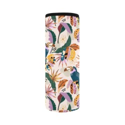 Toucans in wild tropical nature Neoprene Water Bottle Pouch/Large