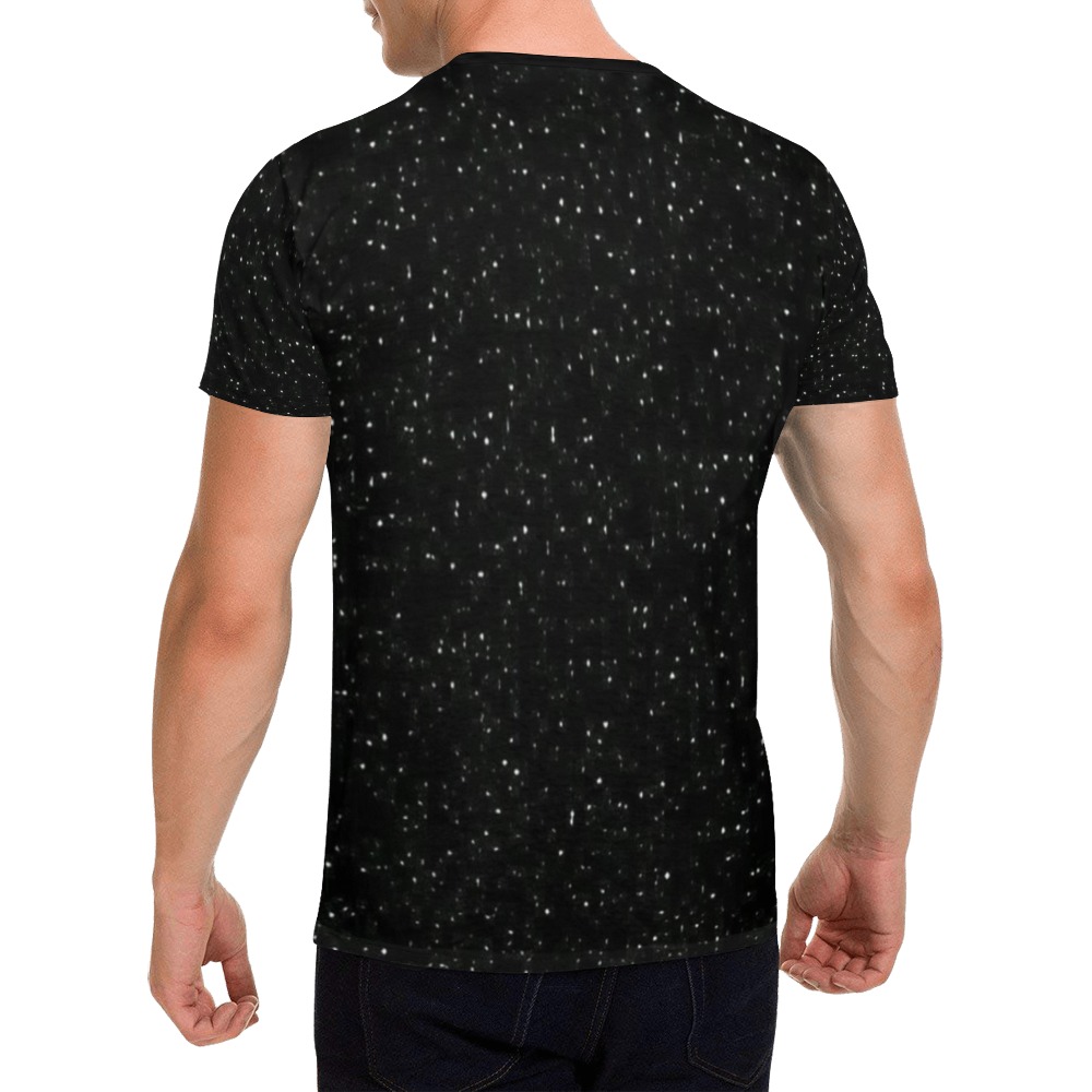 RR Space Race Eclectic All Over Print T-Shirt for Men (USA Size) (Model T40)