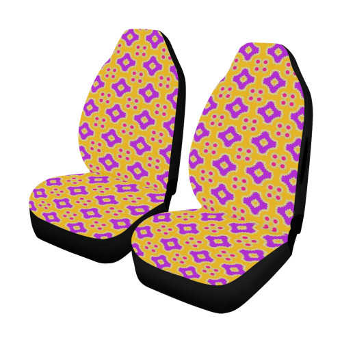 Fractoberry Bright Colors 024 Car Seat Cover Airbag Compatible (Set of 2)