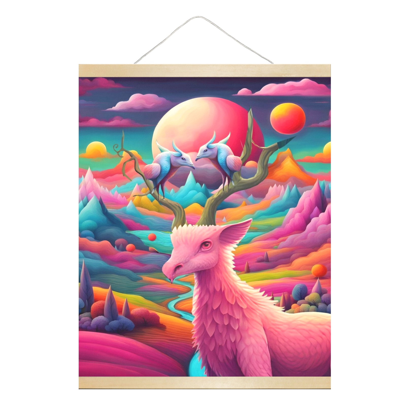 Magical World Hanging Poster 16"x20"