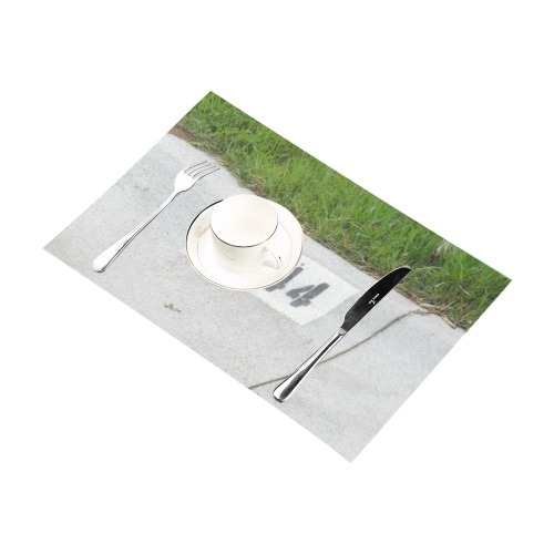 Street Number 4844 Placemat 12’’ x 18’’ (Set of 2)