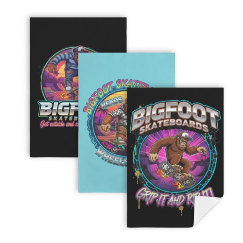 Bigfoot Skateboards Multi Towel Set