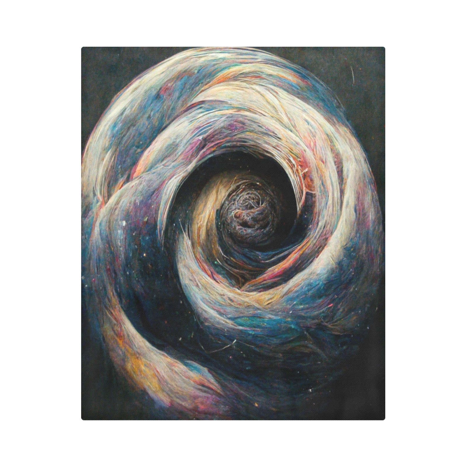spiral galaxy Duvet Cover 86"x70" ( All-over-print)