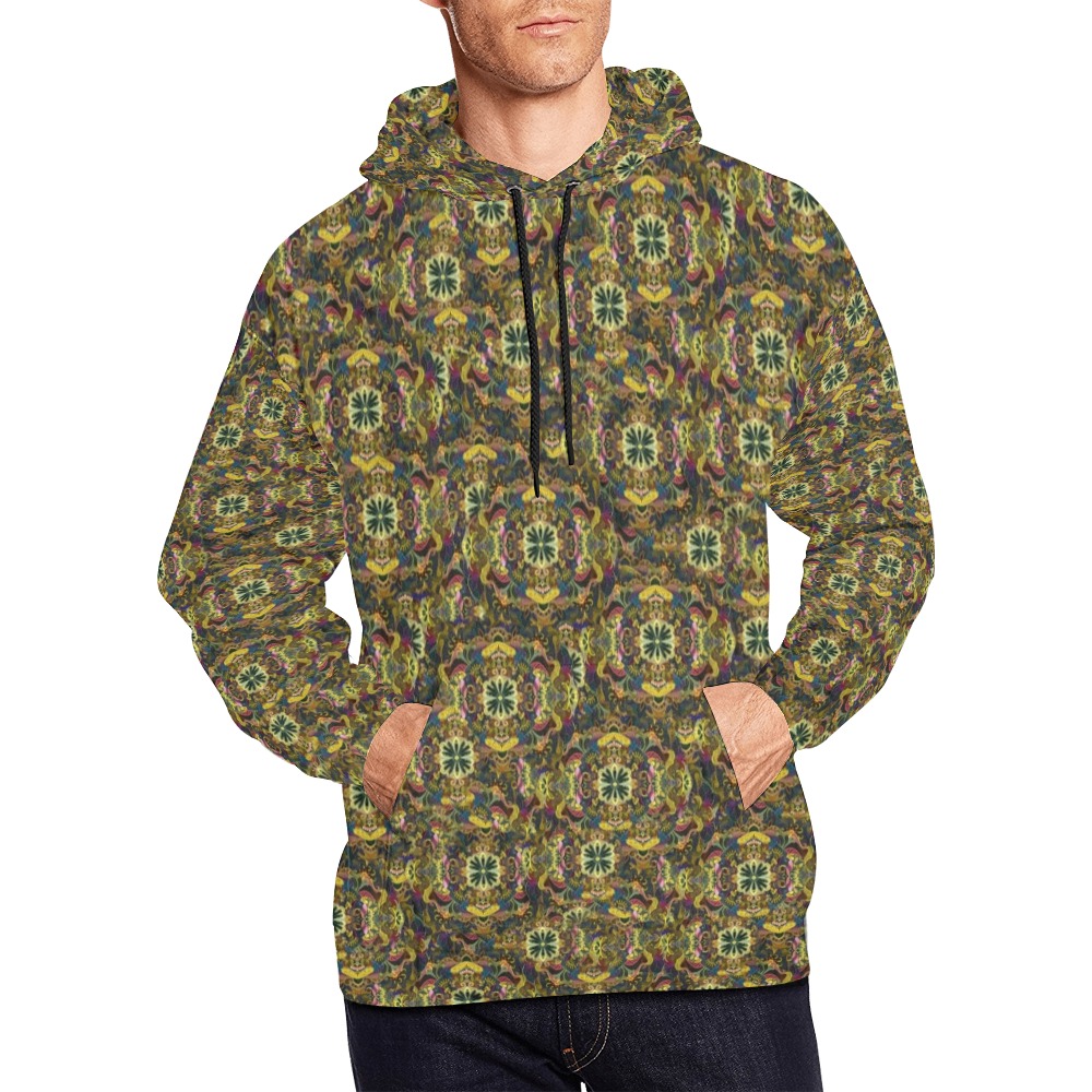 shanti 6 All Over Print Hoodie for Men (USA Size) (Model H13)