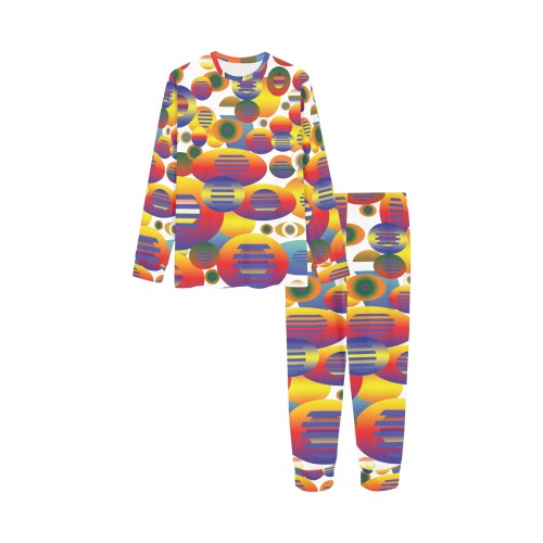closed balls Kids' All Over Print Pajama Set
